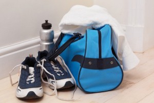 A home workout area can be attractive as well as functional.