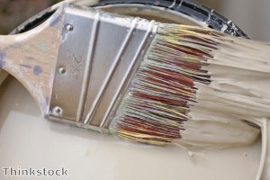 Neutral colors can be a good complement to bright hues.