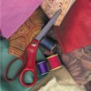 A mix of patterns and prints should complement, not conflict with each other in home design.