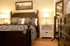 A well-chosen bed ensemble dresses up a bedroom.