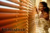 Faux wood blinds have the rich look of wood, but are easily maintained.