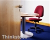 Design an eco-friendly office with bamboo woven shades