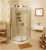 Wood blinds can help tie together a bathroom remodel