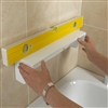 Remodel a bathroom with faux wood blinds