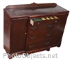 Wood blinds can accompany attic antiques