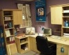Create an economically-sized office with soft sheer shades