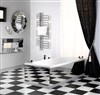 Turn a cramped bathroom into a stylish spa with roller shades
