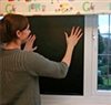 Consider layering roller shades, valance