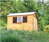 A simple shed can be renovated into a home office.
