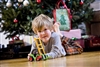 Bamboo woven wood shades can make for a green Christmas
