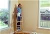 Framed fabric squares can serves as visual focal points for rooms