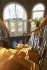 Roller shades can add to a simple design scheme