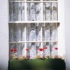 Sheer fabrics work best on sunny, south-facing windows.