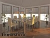 Roman shades could be the perfect option to go along with your designer curtains or drapes.