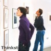 Home decorators can learn how to hang a wall gallery by seeing how it is done in art galleries.