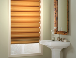 Lumina Textured Linen Roman Shades