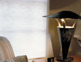 Cordless 9/16 inch Translucent Single Cell Shades