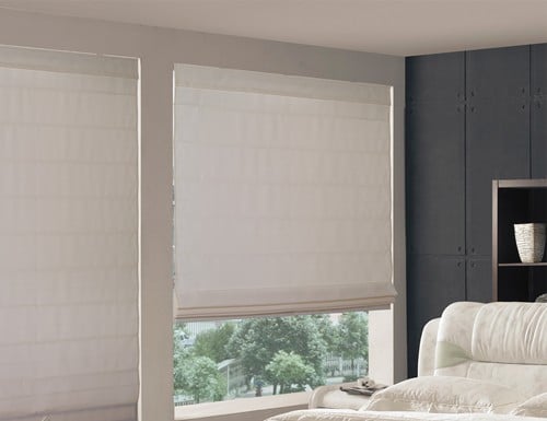 Valencia Light Filtering Roman Shades