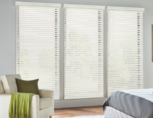 faux wood blinds