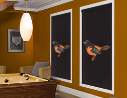 Baltimore Orioles Roller Shades