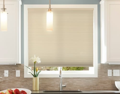 Deluxe 3/8" Double Cell Light Filtering Shades