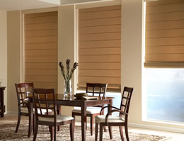 Lumina Light Filtering Roman Shades