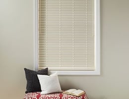 Good Housekeeping Standard Cord Lock Faux Wood Blinds