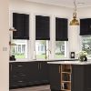 Color: Copley Stripe Black. Classic Pleated Fold Style. thumbnail 8