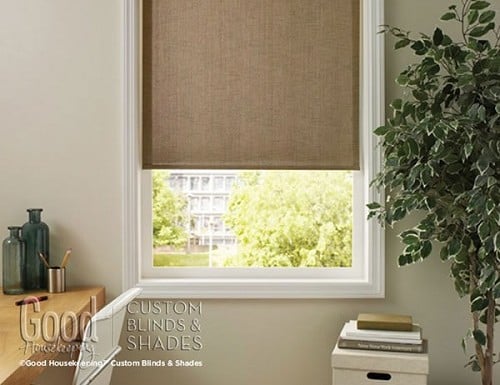 Good Housekeeping Woven Light Filter Roller Shades