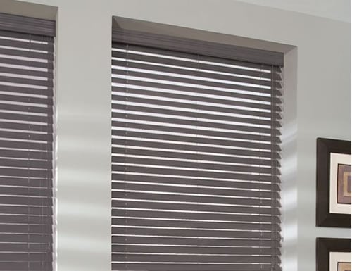 2 Modern Wood Blinds