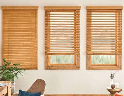 Buy Real Wood Blinds | Custom Wooden Window Blinds | Blinds Chalet