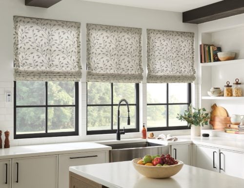 Bali Tailored Roman Shades - Prints & Patterns