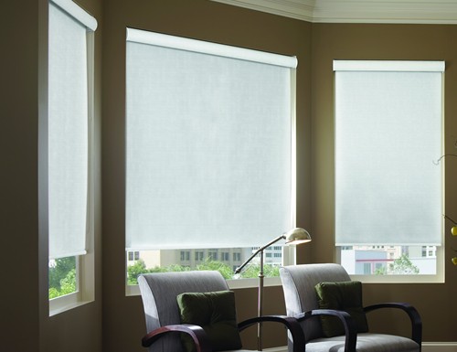 Modern Light Filtering Roller Shades