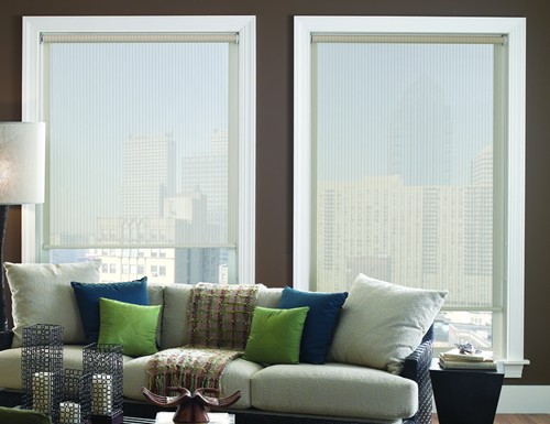 Modern Woven Solar Screen Shades