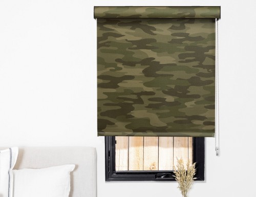 Camo Screen Roller Shades