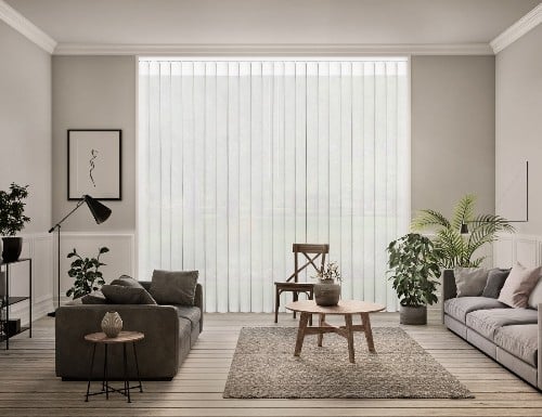 Vertical Sheer Drapery Blinds