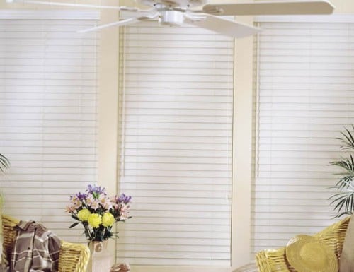 Traditional 2" Cordless Faux Wood Blinds