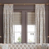 Show in color Berkshire Dove, 4" Parisian Pleat & Solid Print Roman Shades. thumbnail 2