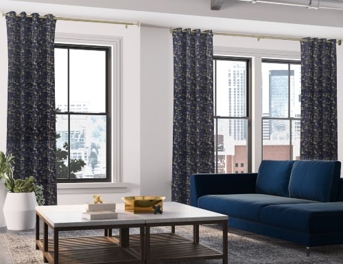 Solid, Pattern & Floral Grommet Drapes