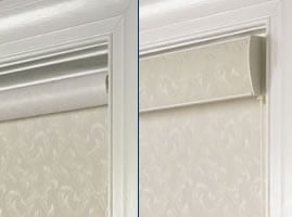 Cassette Headrail Roller Shades