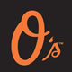 Alternate Logo - Orange "O's" on Black