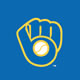 Franchise Logo - Yellow on Royal Blue
