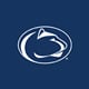 Nittany Lions Logo on Blue