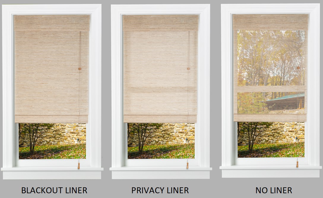 Privacy Bamboo Shades