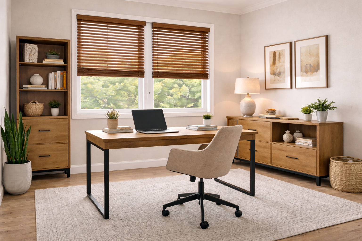 Pros and Cons of Wood Blinds image