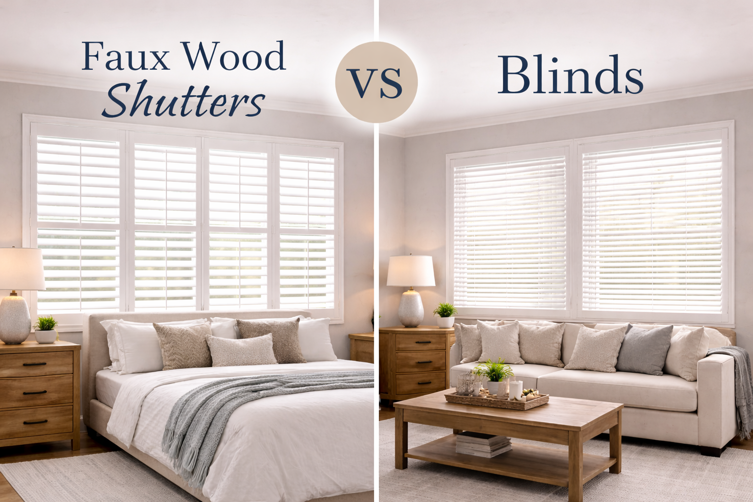 Faux Wood Shutters vs Blinds: Which Is Better for Your Home? image