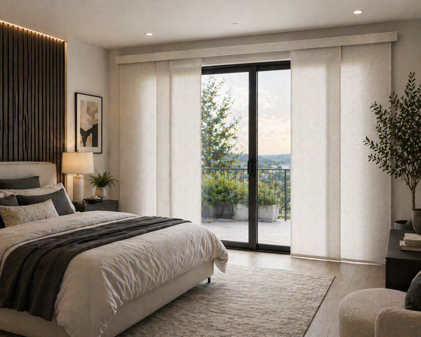 Best Rooms for Panel Track Blinds image