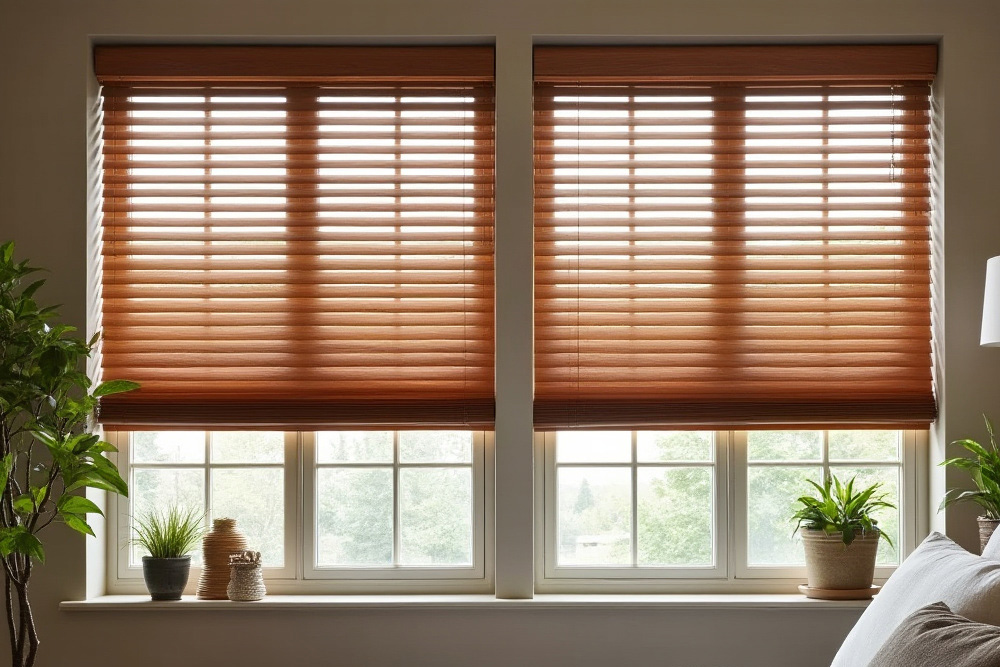 Cordless Faux Wood Blinds: The Perfect Blend Of Style, Safety, And Convenience image