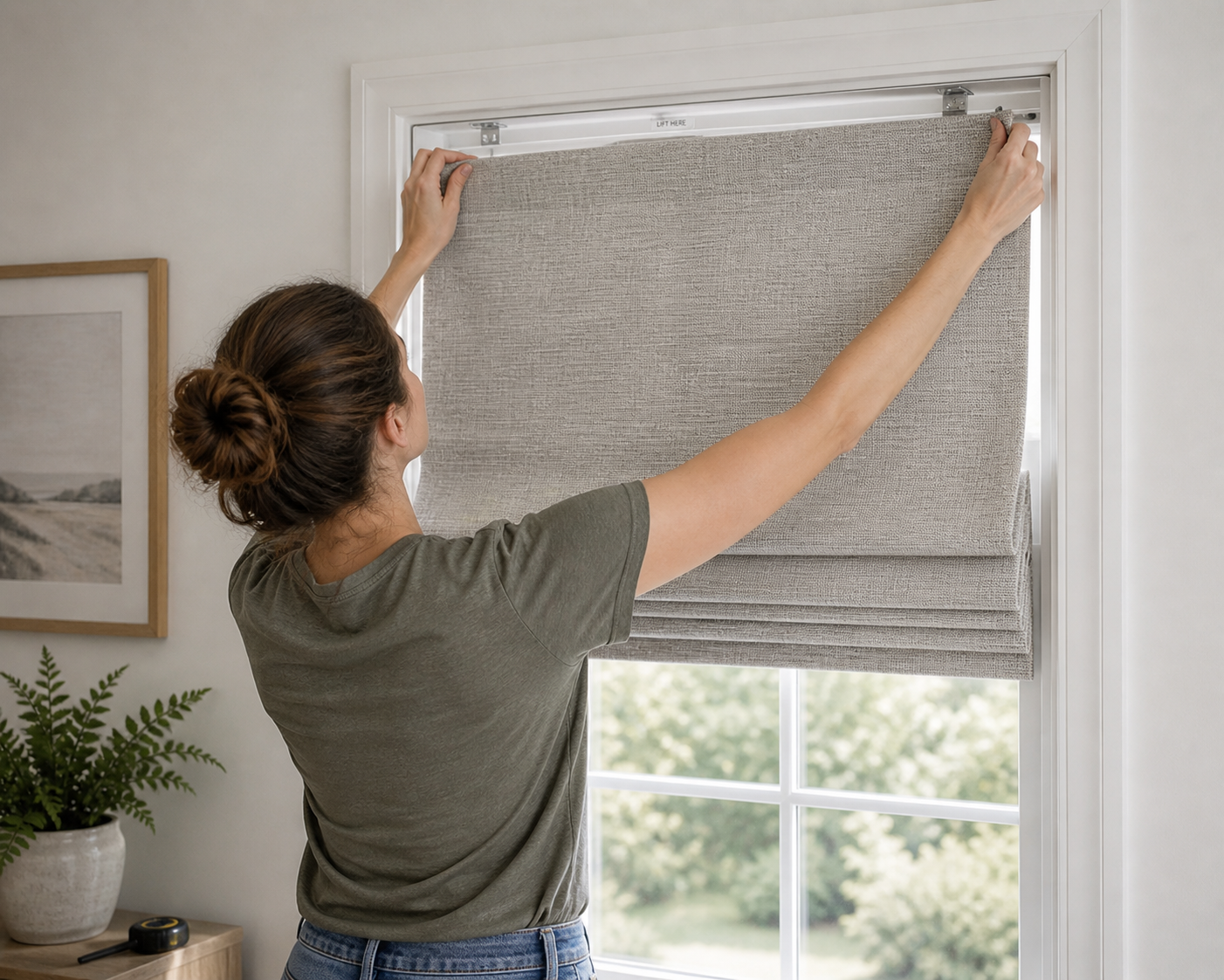 How to Install Roman Shades image