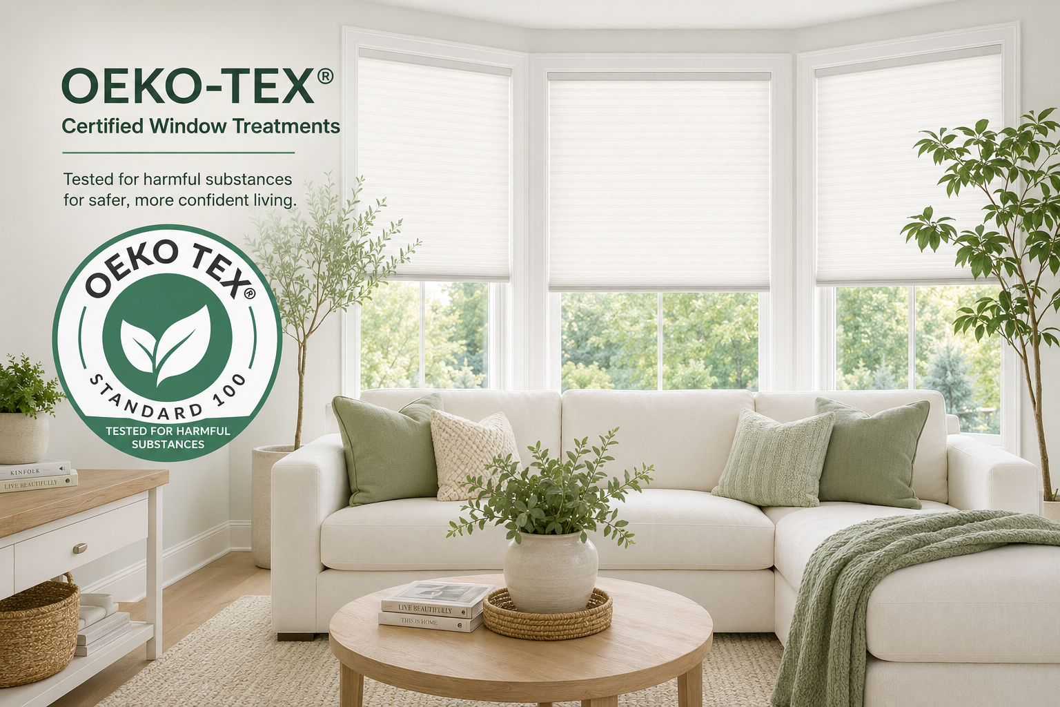 GREENGUARD vs. OEKO-TEX® Certifications for Window Coverings image